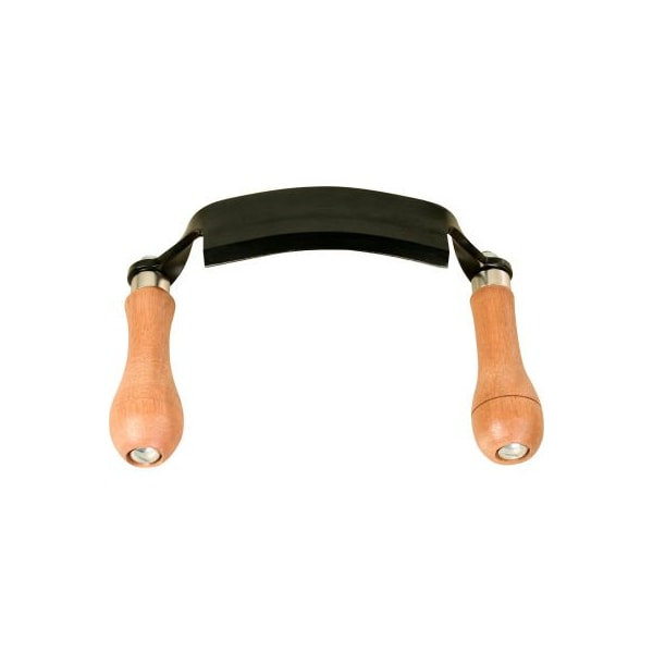 Timber Tuff Timber Tuff Draw Shave TMB-05DC - Curved 5" Steel Blade with Wood Handles TMB-05DC - main